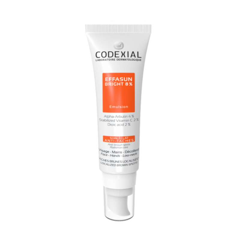 Codexial effasun bright 8% emulsion _ Nhũ tương đặc trị đốm nâu và chống tăng sắc tố da